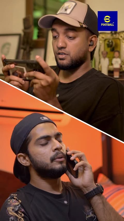 Instagram post by @chanduveeyyy for eFootball. Caption reads: [...] until GOAT mode activated 🐐⚽ Download....