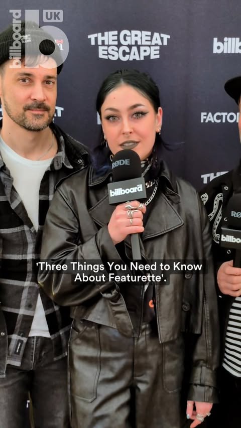 Instagram post by @featurettemusic for Billboard. Caption reads: @featurettemusic bring influences from rock, opera....