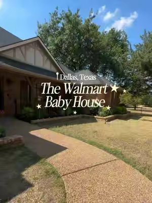 TikTok post by @bestiebriitt for Jool Baby. Caption reads: A whole baby house 🥹👶🏼🍼 @Jool Baby @Walmart....