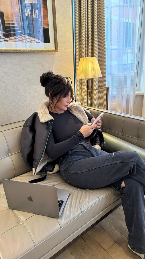 Instagram post by @laurajaynesmith for LullaBellz. Caption reads: Our new faux fringe has officially launched! Have....