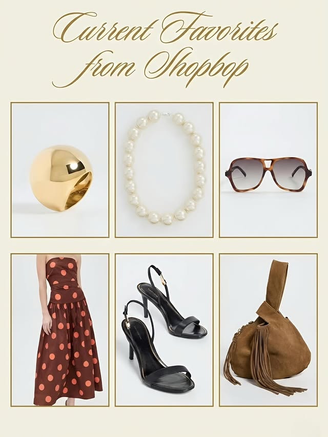 Instagram post by @heyitsninnna for Shopbop. Caption reads: @shopbop is my go-to for effortlessly chic pieces....