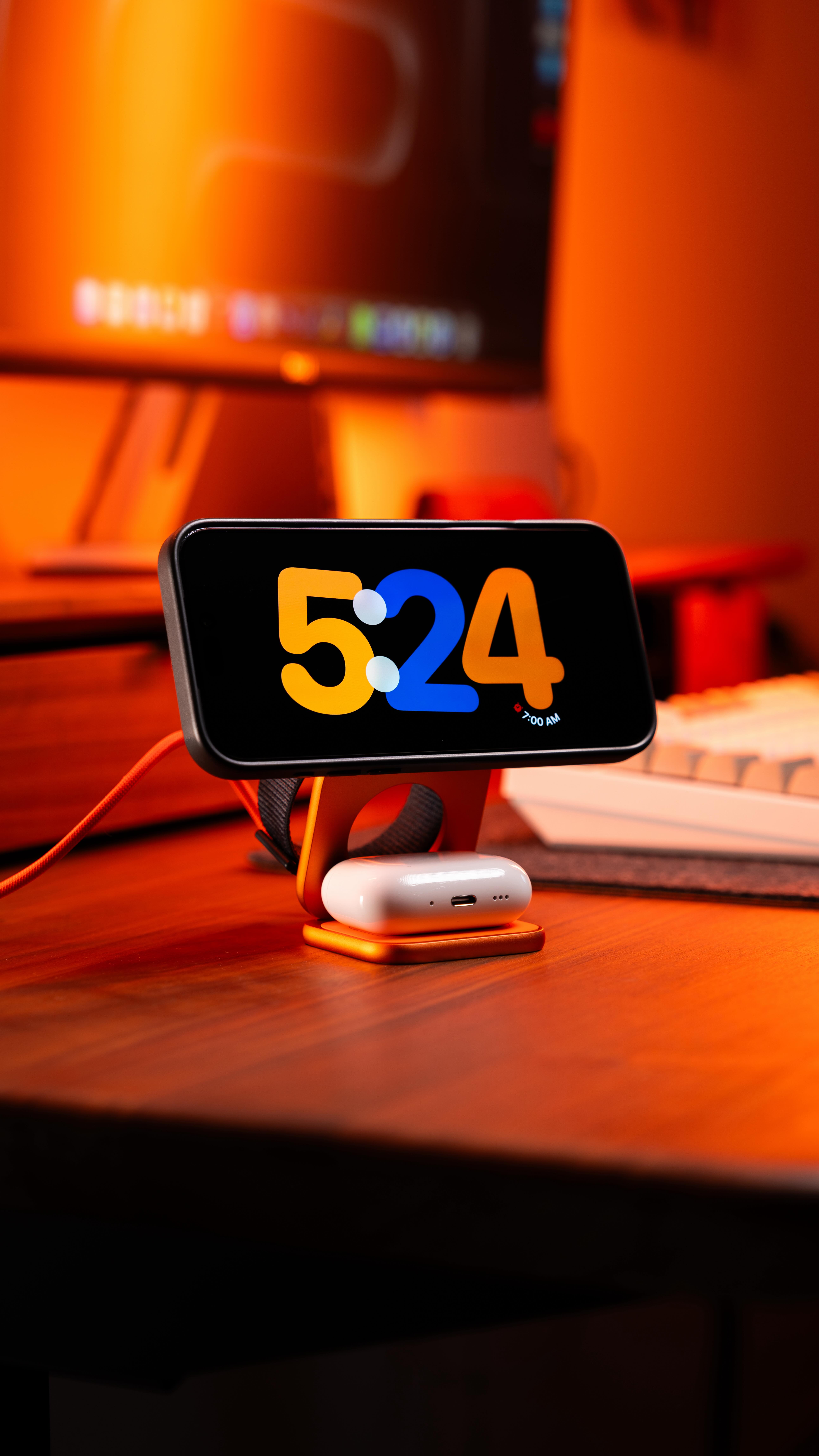 Instagram post by @edc_tech_ for KUXIU. Caption reads: I never knew I’d like orange this much..

This is....