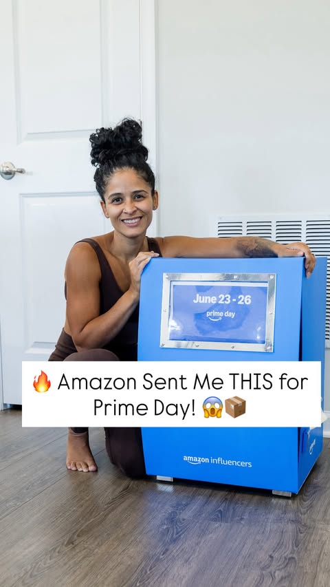 Instagram post by @iamjasyra for Amazon Influencer Program. Caption reads: [...] 🛍️💚 #amazonfashionfinds....