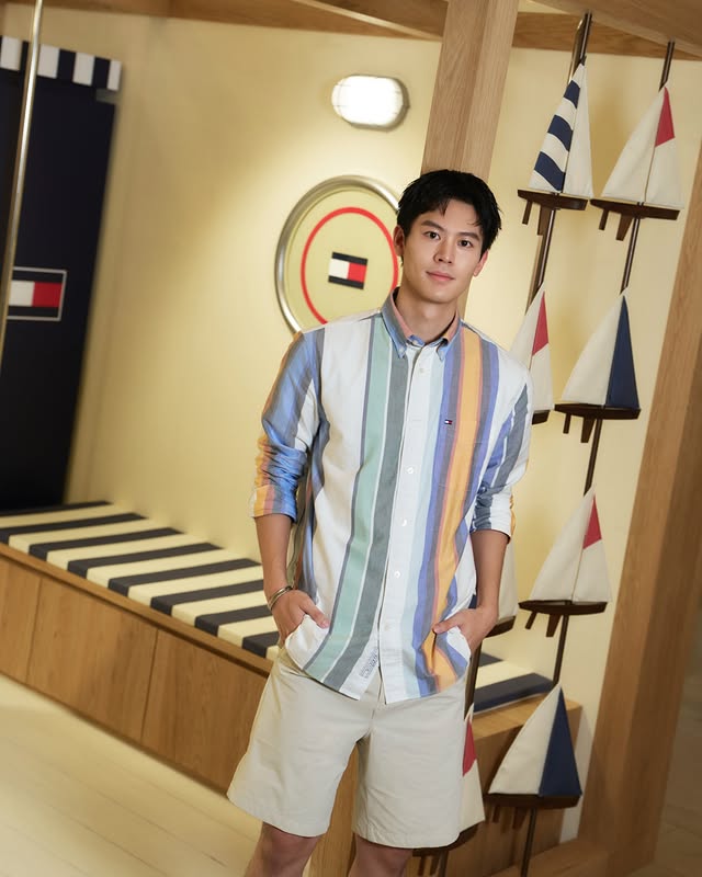 Instagram post by @wow4ivan for Tommy Hilfiger. Caption reads: @tommyhilfiger Summer [...].