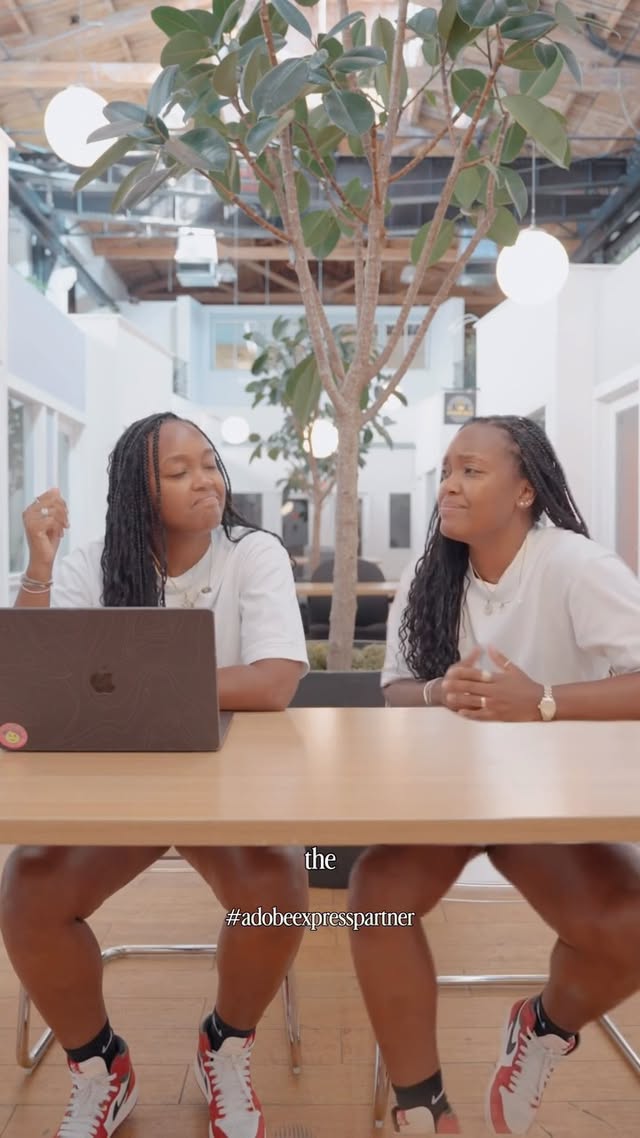 Instagram post by @thenewmixx for Adobe Express. Caption reads: #AdobeExpressPartner your old content isn’t bad.....