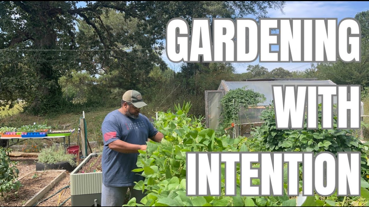 YouTube post by @saltydawghomestead for Farmers Defense. Caption reads: Gardening With Intention | Why I’m Changing How I....