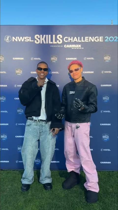 Instagram post by @stud.budz for CarMax. Caption reads: [...] the NWSL Skills Challenge presented by....