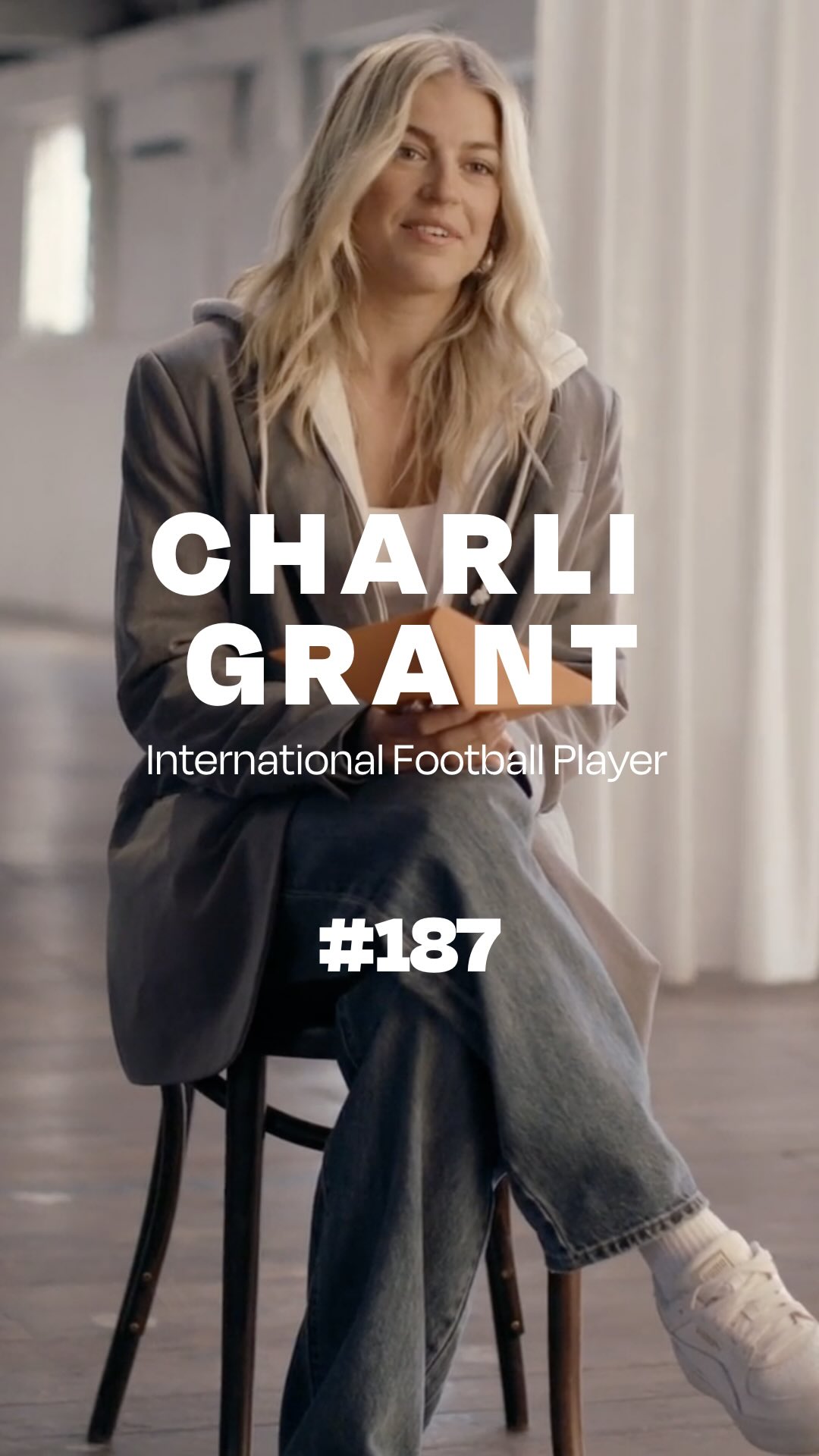 Instagram post by @charli_grant for World Vision. Caption reads: Charli Grant, international football player, is....