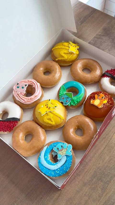 Instagram post by @allycatastrophe for Krispy Kreme Doughnuts. Caption reads: 🍩 Finally got to try out the new @krispykremecan....