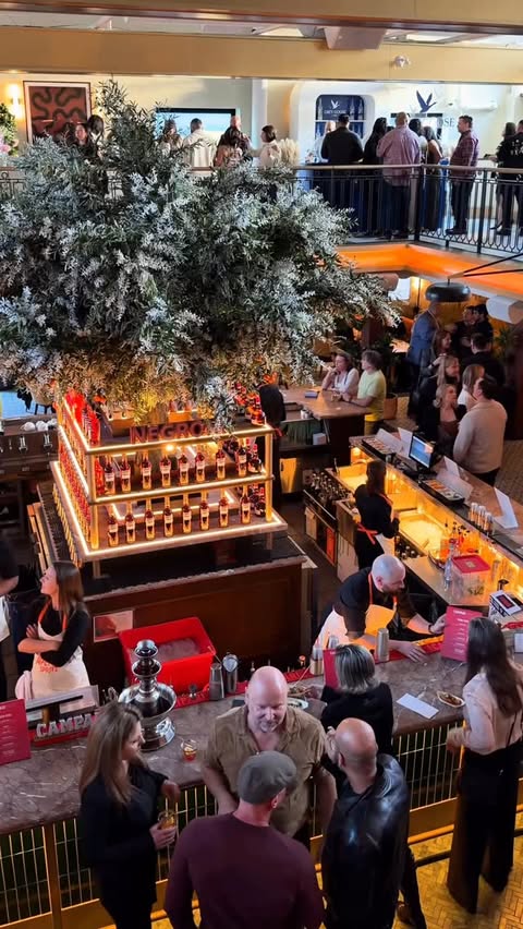Instagram post by @consumedbycarlo for LCBO. Caption reads: @lcbo knows how to throw a PARTY 🍹 Tell your....