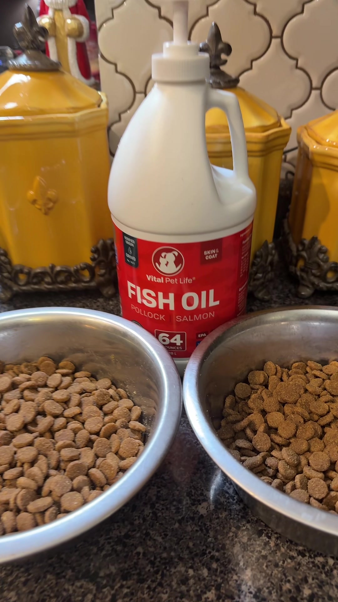 TikTok post by @tammyyyee for Vital Pet Life. Caption reads: [...] joints, and strong heart with Vital Pet Life....