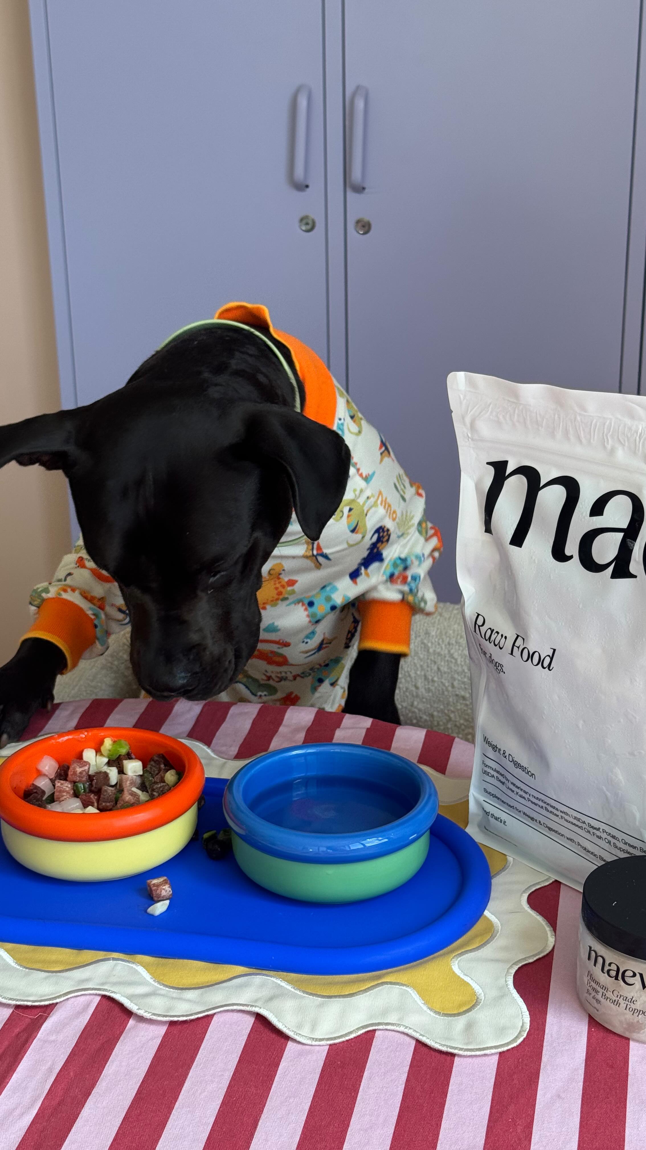 Instagram post by @andreabea.c for Maev. Caption reads: [...] a brand to uphold. so yeah… I eat @meetmaev....