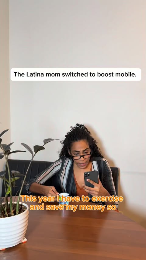 Instagram post by @_jennifermaria for Boost Mobile. Caption reads: #ad Switch to @boostmobile and get the $25 per....