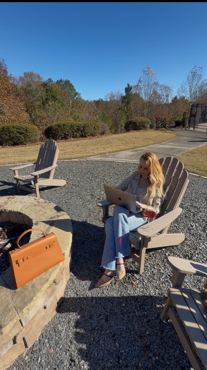 Instagram post by @ugczeyn for Teddy Blake. Caption reads: From meetings to moments that matter — style that....