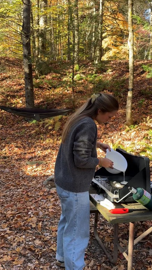 Instagram post by @autumn.acord for Birkenstock. Caption reads: staying cozy & cute in my shearling....