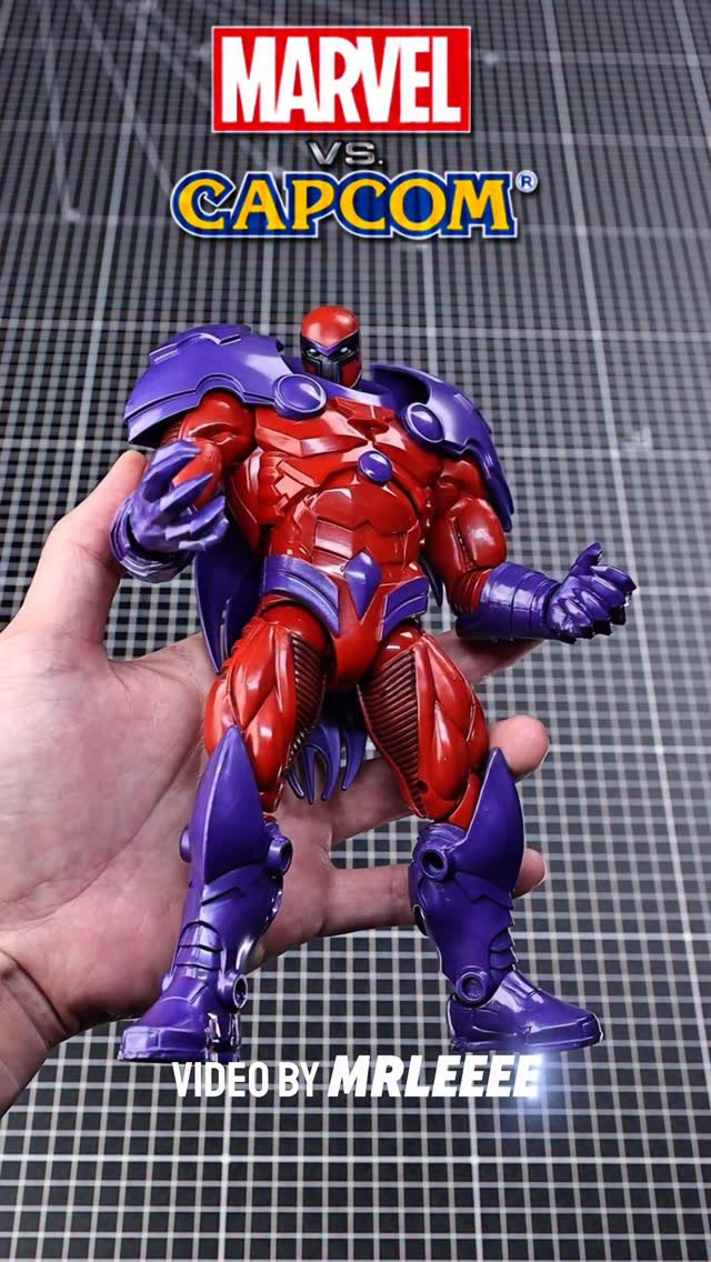 Instagram post by @mrleeee for Hasbro Pulse. Caption reads: “Some other Marvel Capcom characters from previous....