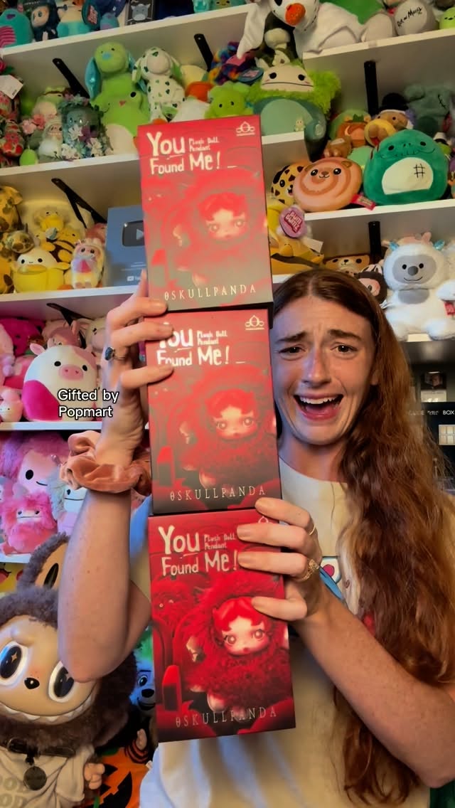 Instagram post by @danisquishie for POP MART. Caption reads: #gifted Make sure you check out @popmart_us and....