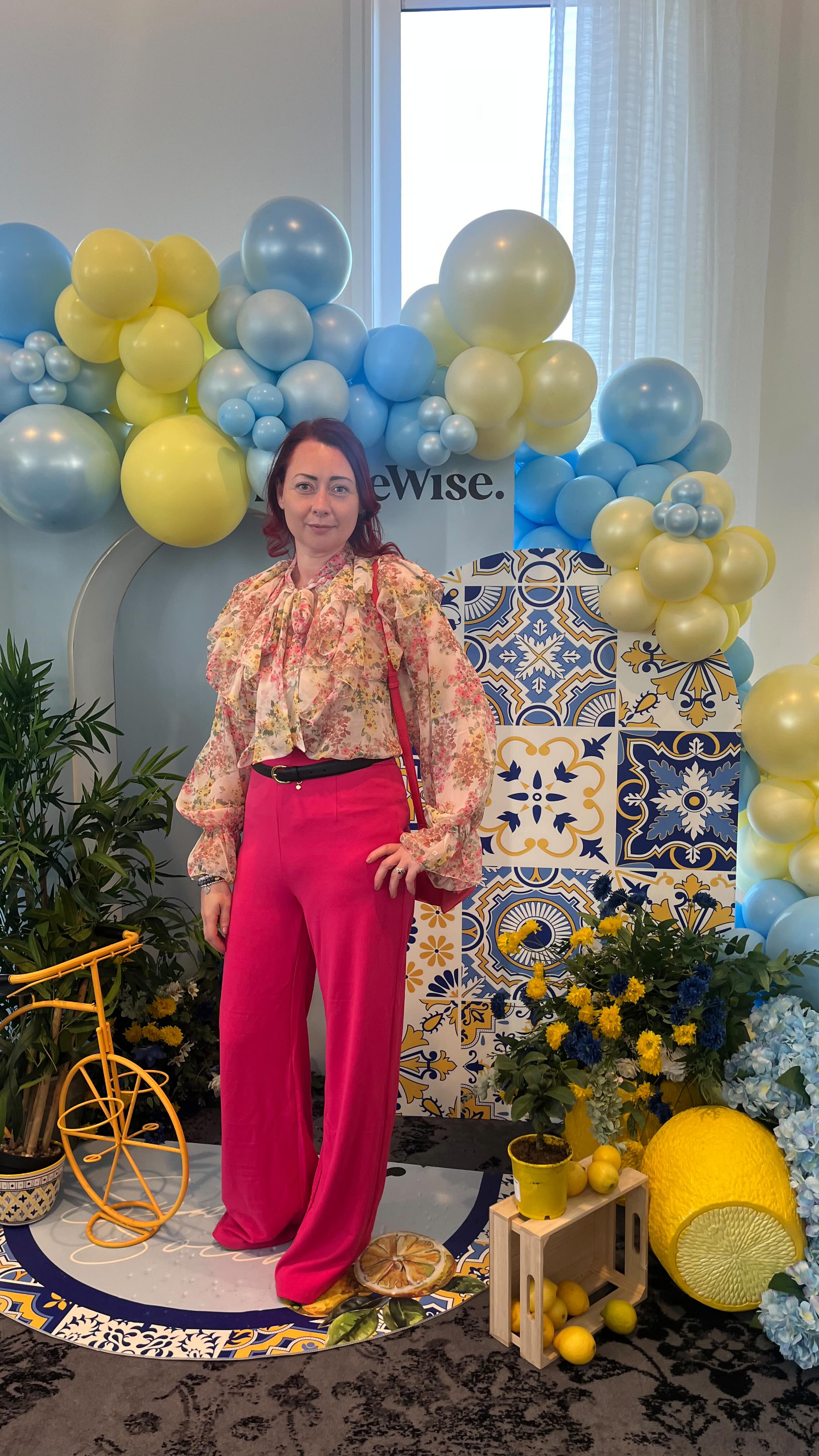 Instagram post by @ellenh1986 for B&M Stores. Caption reads: Housewise Summer Social… 🍋☀️👗
Yesterday I headed....