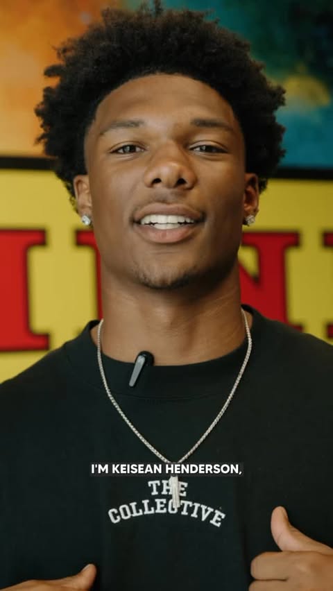 Instagram post by @ke1seannnn for Panini America. Caption reads: [...] trading card partnership with @paniniamerica....