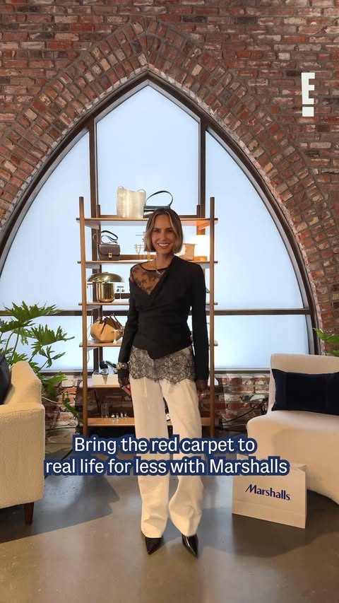 Instagram post by @keltie for Marshalls. Caption reads: [...] carpet trends into after-work energy.....