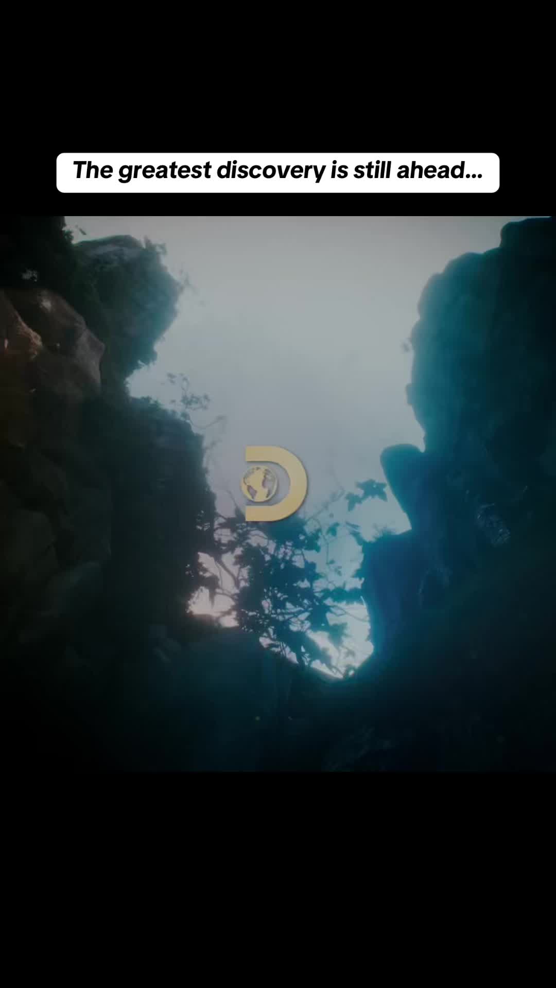 TikTok post by @gatesytok for Discovery. Caption reads: [...] Join the adventure with #ExpeditionUnknown....