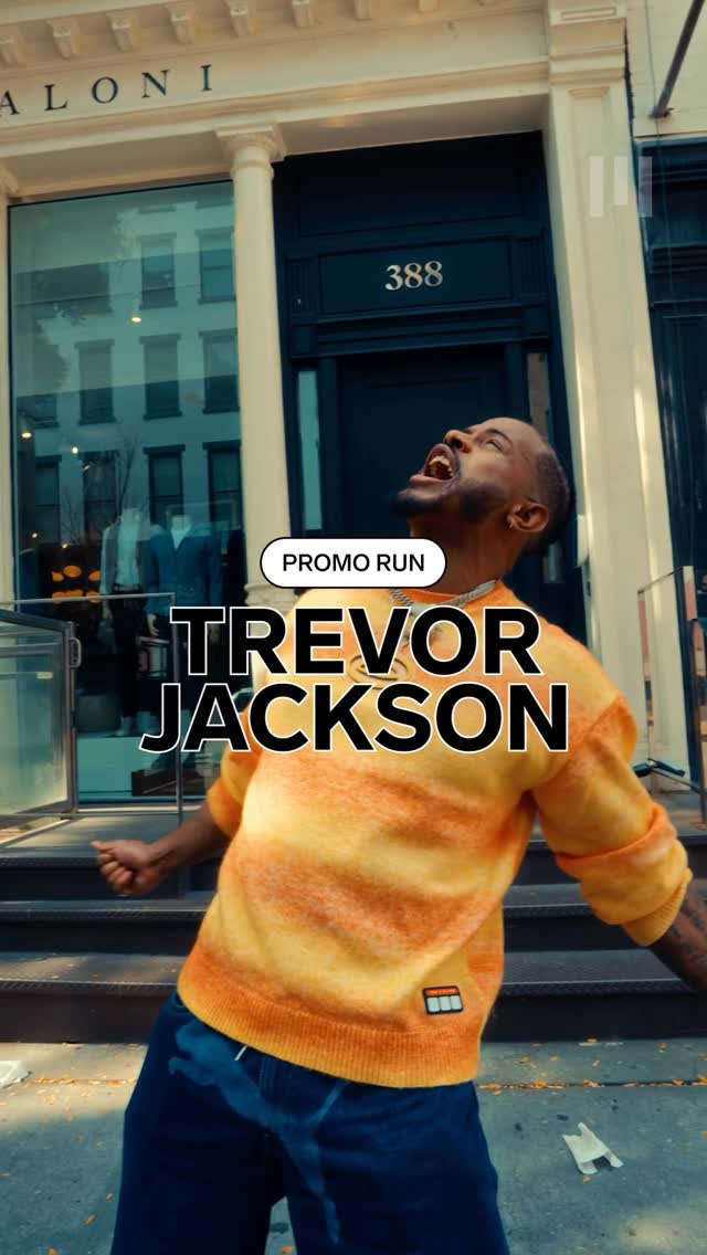 Instagram post by @respectivecollective for UnitedMasters. Caption reads: In New Yorkkkkk 🗽✨ @trevorjackson5 took over the....