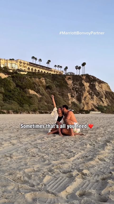 Instagram post by @thelosttwo for Marriott Bonvoy. Caption reads: #MarriottBonvoyPartner Sometimes our [...].