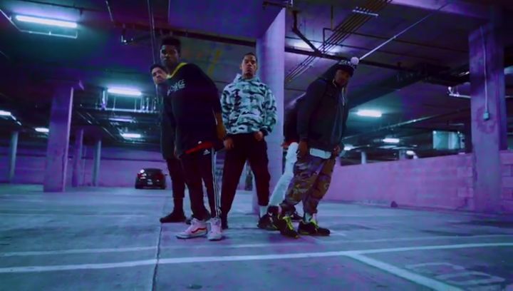 Instagram post by @real_laurecourtellemont for BlocLA. Caption reads: TAKE CONTROL. 🎧@djbattle @badgalbambyyy....