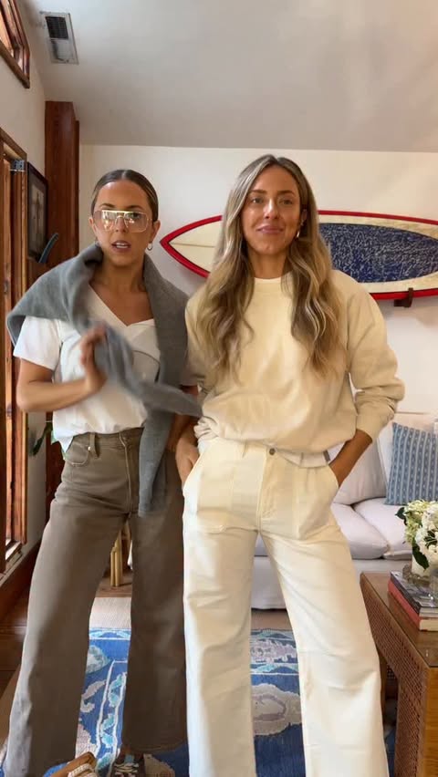 Instagram post by @kc_doubletake for EVEREVE. Caption reads: Back to basics @evereveofficial a good Jean, tee &....