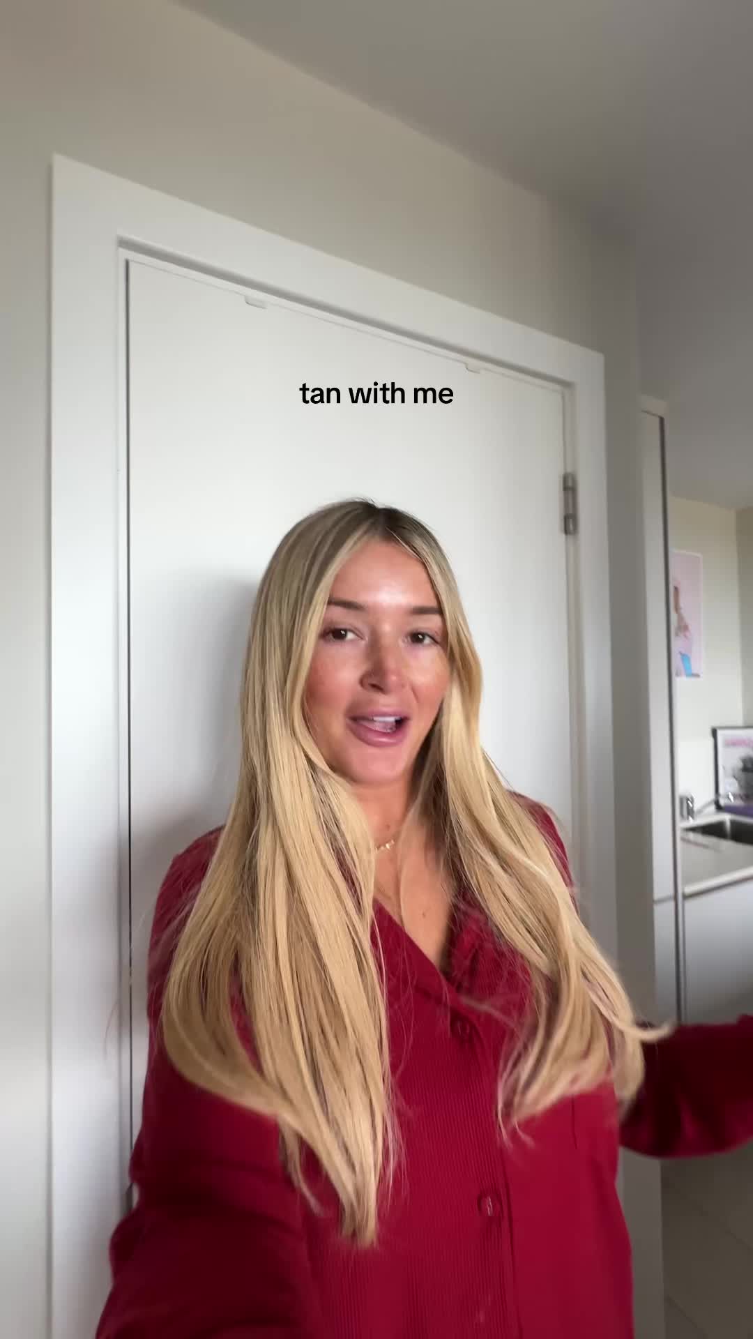 TikTok post by @charleenmurphyy for balibody. Caption reads: [...] who is always in a rush (me) the @balibody....