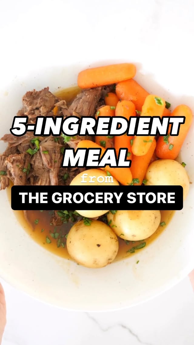 Instagram post by @nutritionbymia for Pacific Foods. Caption reads: Here’s a 5-ingredient recipe you can make from the....