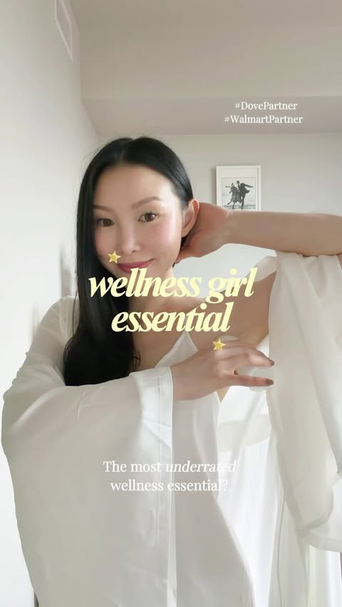 Instagram post by @melanieyu.zc for Dove. Caption reads: #DovePartner #WalmartPartner One part [...].