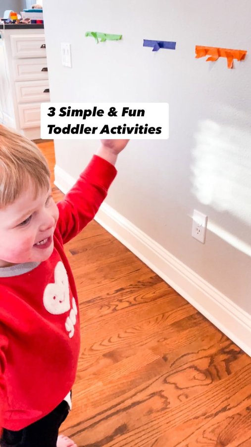 Instagram post by @stayathomeactivitymom for babyganics. Caption reads: Parenting toddlers is amazing, and extremely....