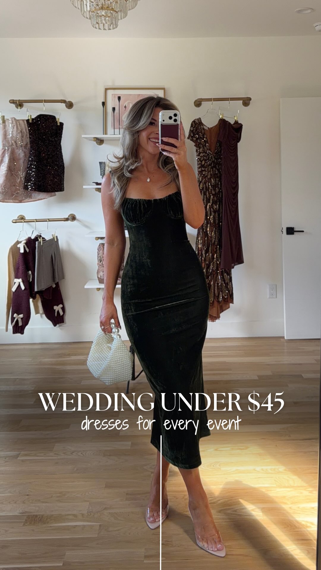 Instagram post by @shopclassycleanchic for VICI COLLECTION. Caption reads: 1, 2... or 8?! comment SHOP to be BEST DRESSED....