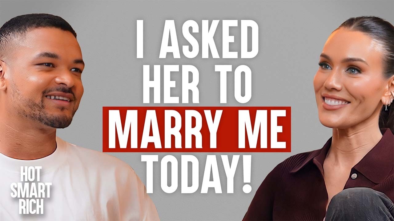 YouTube post by @HotSmartRich for COZY EARTH. Caption reads: Steven Bartlett: Why I Asked My Girlfriend To....