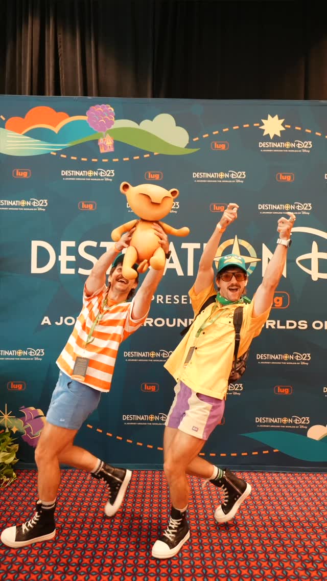 Instagram post by @twinsauce for Walt Disney World. Caption reads: A little dance we came up with on the fly because....