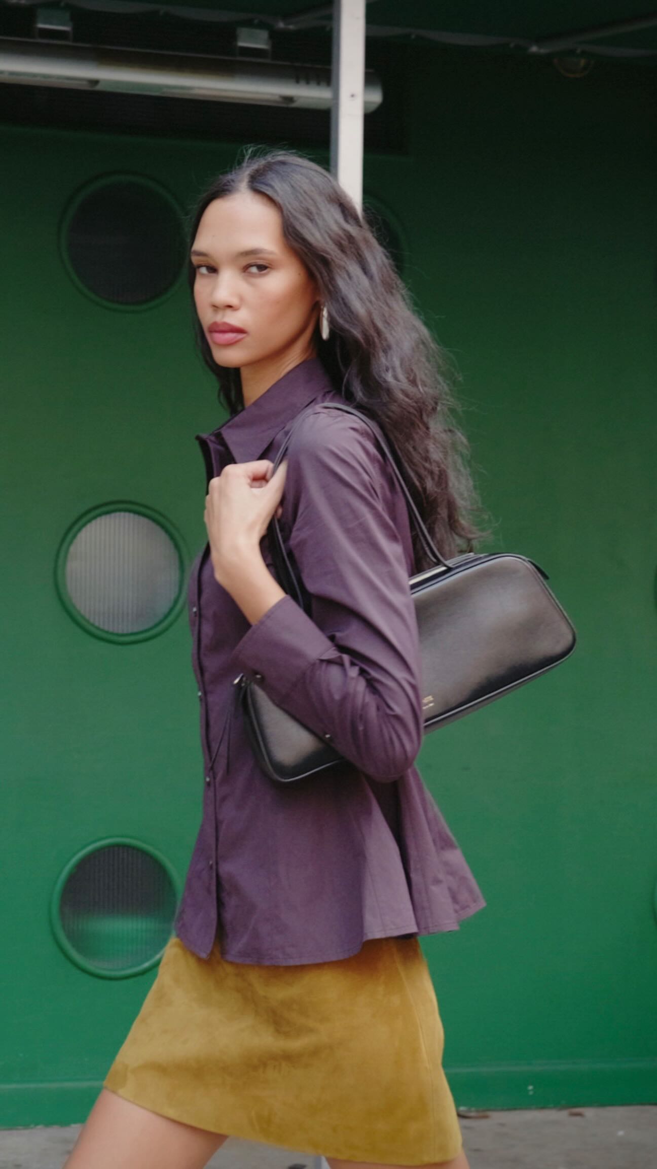 Instagram post by @jordandaniels for Mytheresa. Caption reads: Wrapping up NYFW with #Mytheresa.....