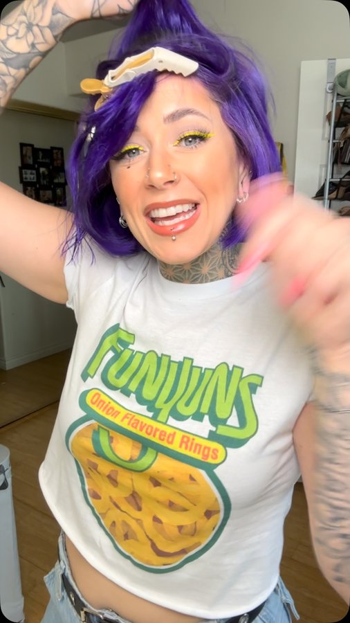 Instagram post by @savannahraehair for ERGO Styling Tools. Caption reads: [...] from ya girl! Hope you enjoy! 🫶🏼....