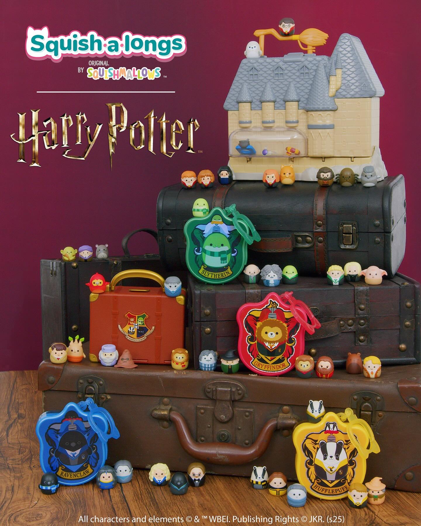 Instagram post by @squishalongs for Jazwares. Caption reads: You’re a Mini-Squish, Harry 🪄

@harrypotter....