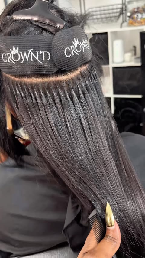 Instagram post by @shemikamsdiva for CÉCRED. Caption reads: I love a good ktip transformation and good vibes....