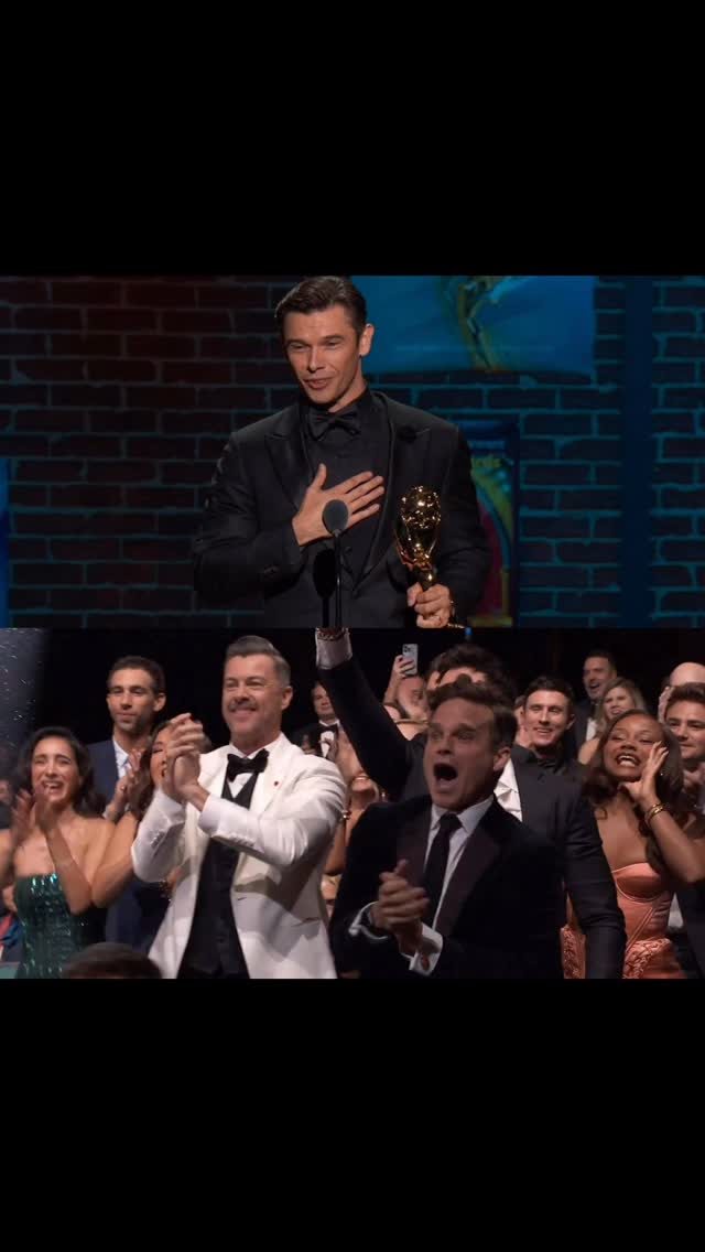 Instagram post by @paultelfer for Peacock TV. Caption reads: Very grateful and humbled to be honored last night....