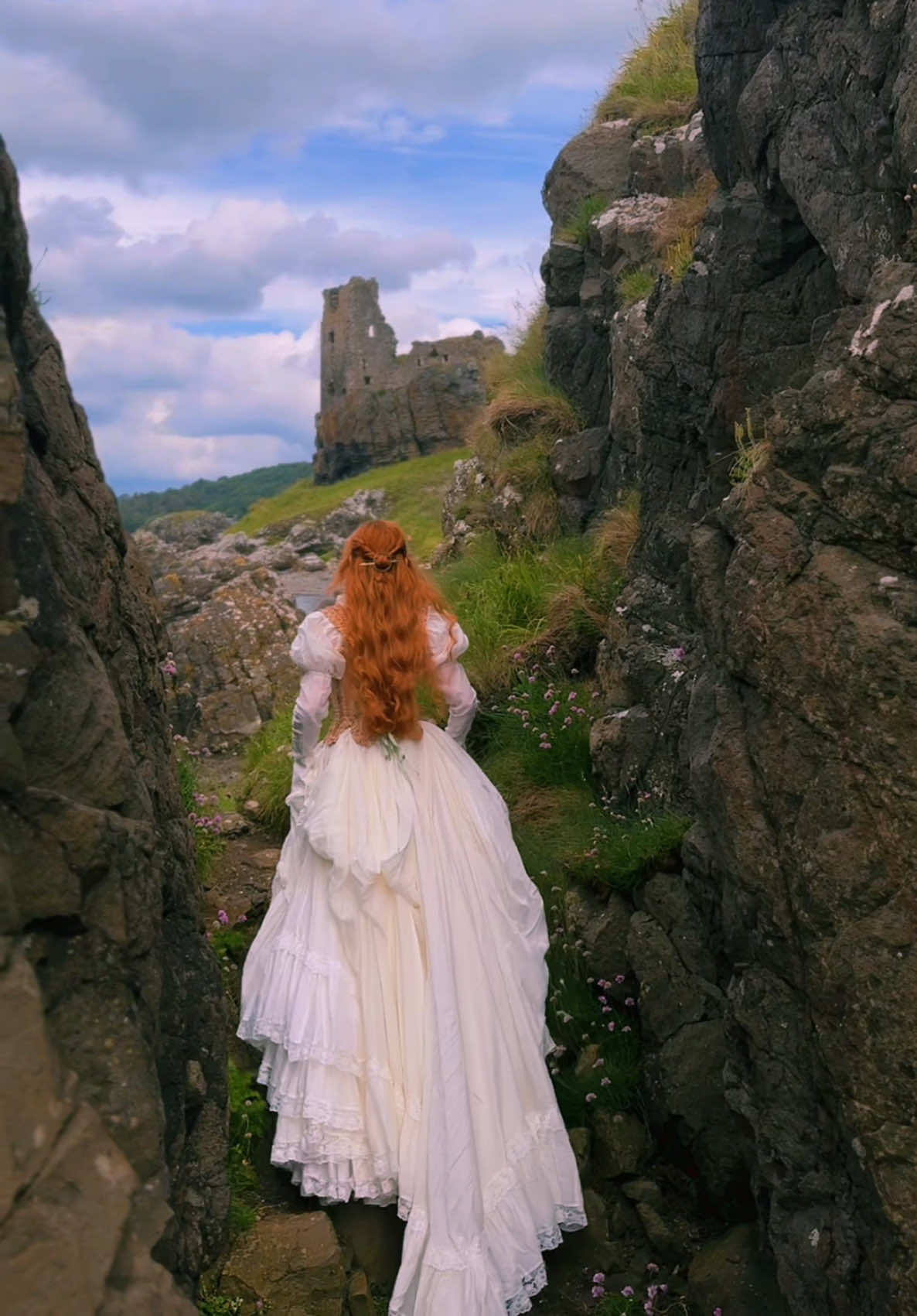 TikTok post by @aclotheshorse for Selkie. Caption reads: [...] to her kingdom?🏰💕 dress by @Selkie use....