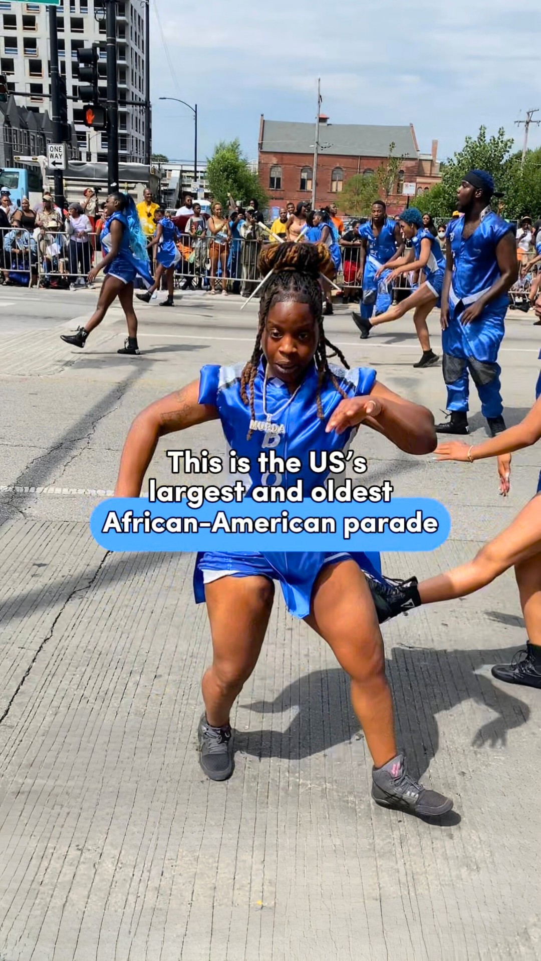 Instagram post by @budbillikenparade for Choose Chicago. Caption reads: This will be the 96th year for one of Chicago’s....