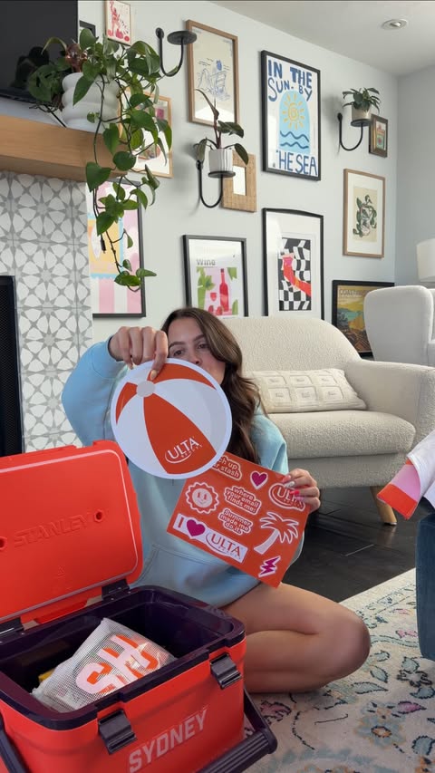 Instagram post by @sydney_heinemann for CÉCRED. Caption reads: @Ulta Beauty OMG ARE YOU KIDDING ME THANK YOU SO....