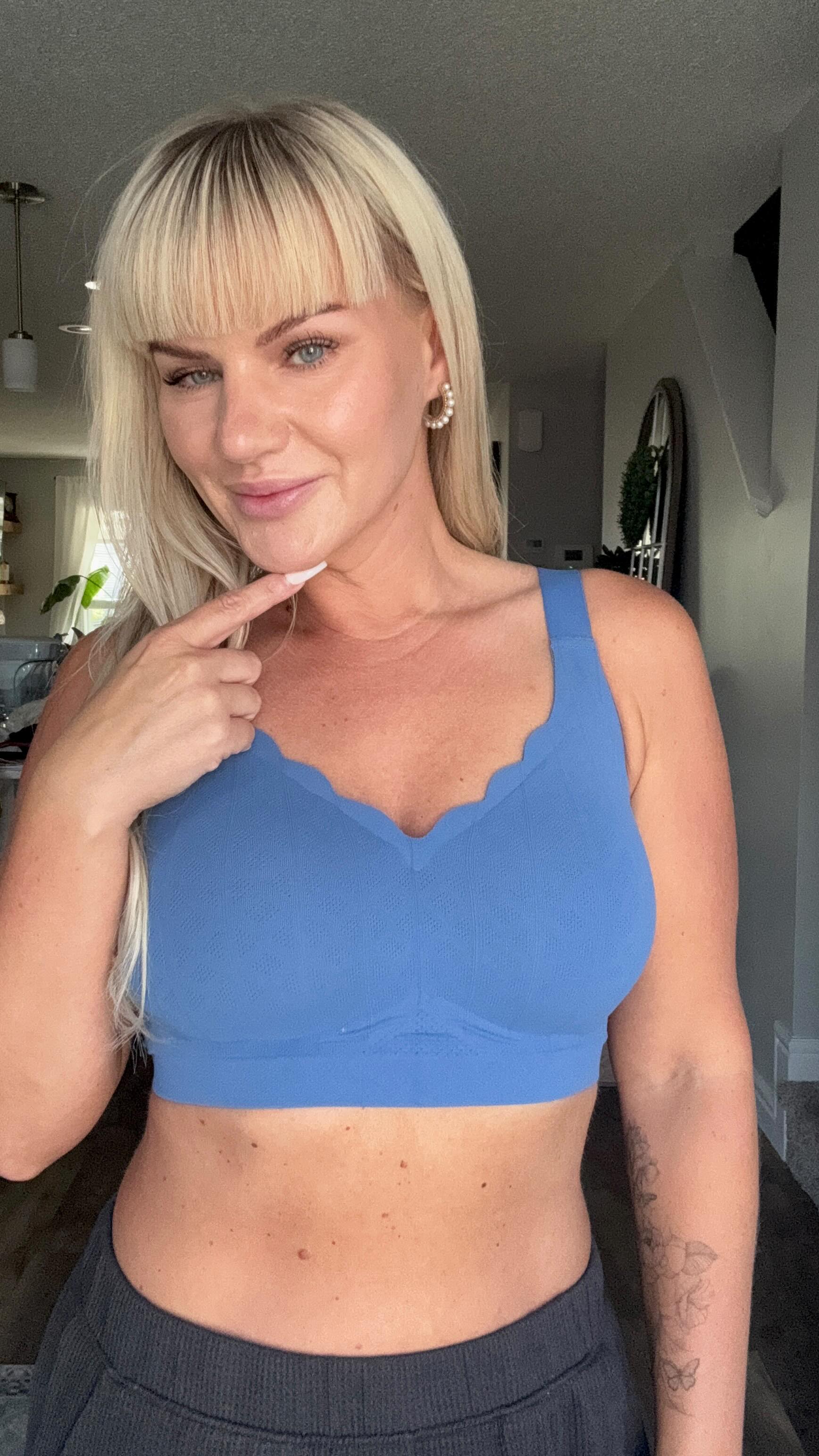 Instagram post by @__mmmmarta__ for Forlest. Caption reads: {ad} These  bras from @forlestofficial are not....