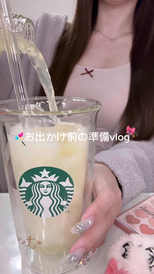 Instagram post by @m__iyukita for 7sgood. Caption reads: お出かけ前の準備vlog🍒✨この日使ったチーク美容成分たっぷりで既にお気に入り‪💞‬
@7sgo....
