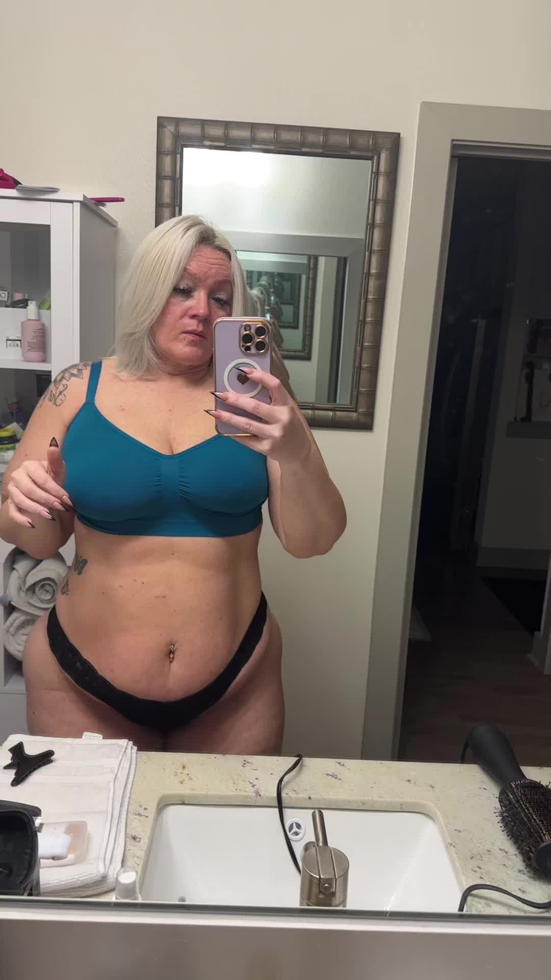 TikTok post by @phatbootyd for Feelingirl. Caption reads: @FeelinGirl LLC #fyp #ttslevelup [...].