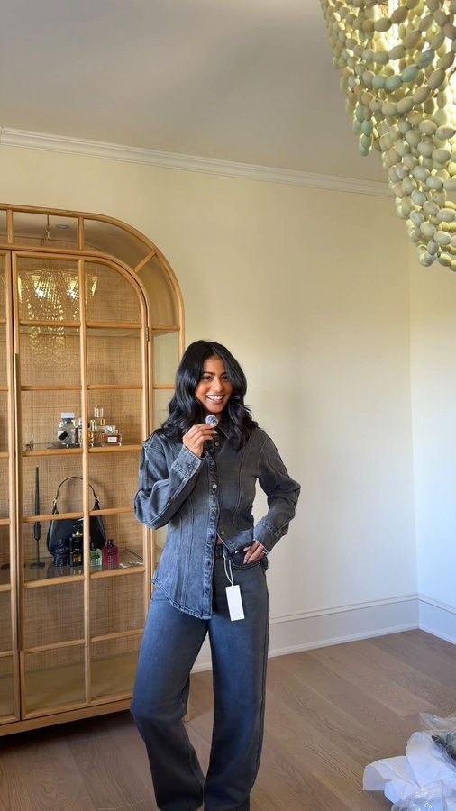 Instagram post by @deyakannesha for Dynamite Clothing. Caption reads: which piece was your favorite? I can’t wait to....