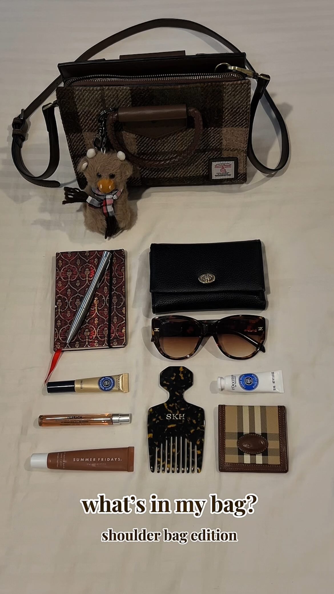 Instagram post by @sarahkathleenfrancis for Maison Margiela. Caption reads: Meet the newest addition to my bag collection, and....