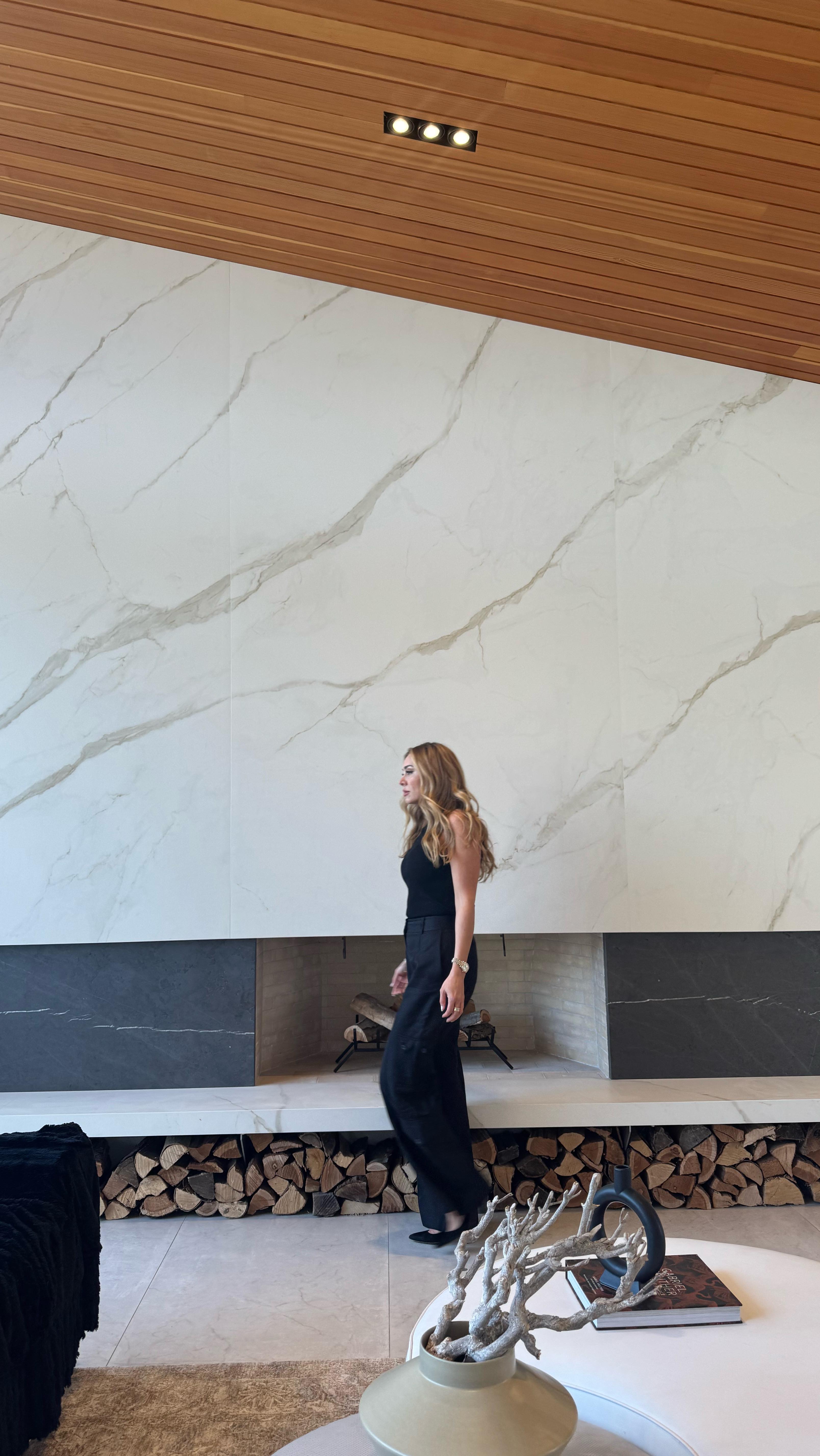 Instagram post by @stylewithsanaz for HomeSense. Caption reads: If you’re having a hard time styling your home and....